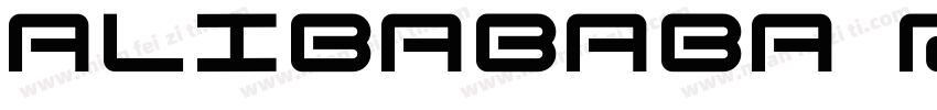 alibababa regular字体转换
